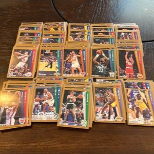 Basketball trading cards,Fleer 1992-93, 292 cards